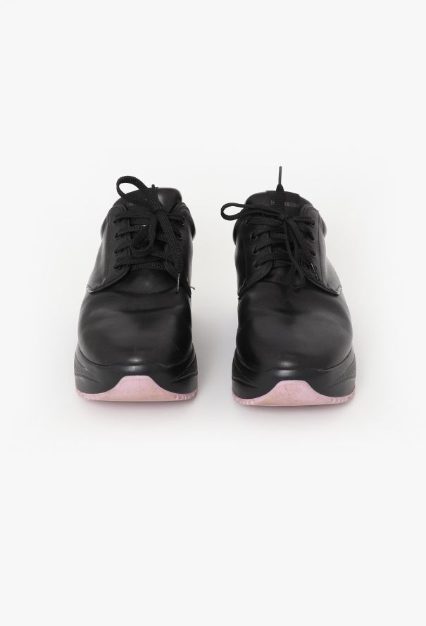 Céline Delivery Sneakers in Black Leather – S/S 2018 Runway - 4