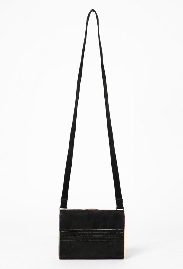 Vintage Charles Jourdan Velvet Shoulder Bag - 3