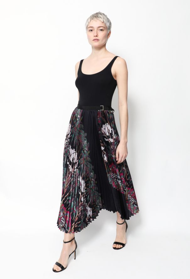 Sacai S/S 2020 x Sun Surf Pleated Skirt - 3