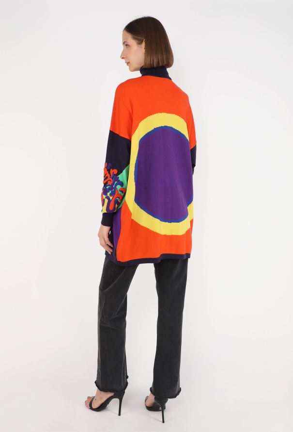 Gianni Versace Baroque Intarsia Sweater, 1989 - 5