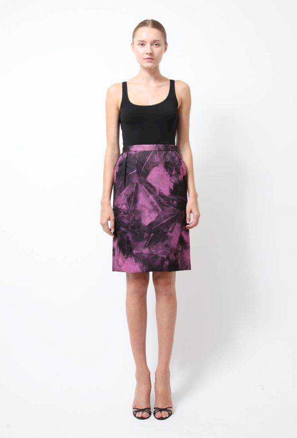 Rodarte F/W 2008 Abstract Print Skirt - 1