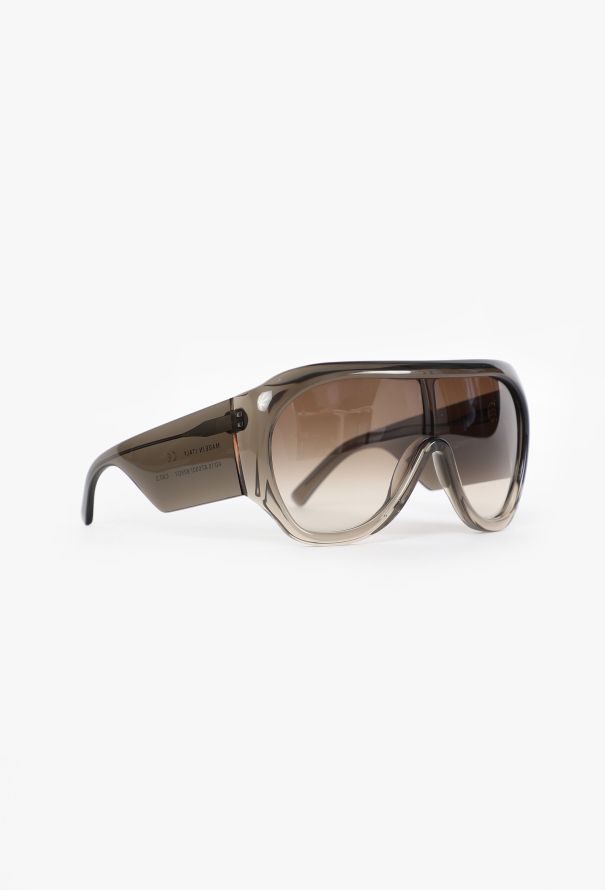 Phoebe Philo Bombé Shield Sunglasses, 2025 - 3
