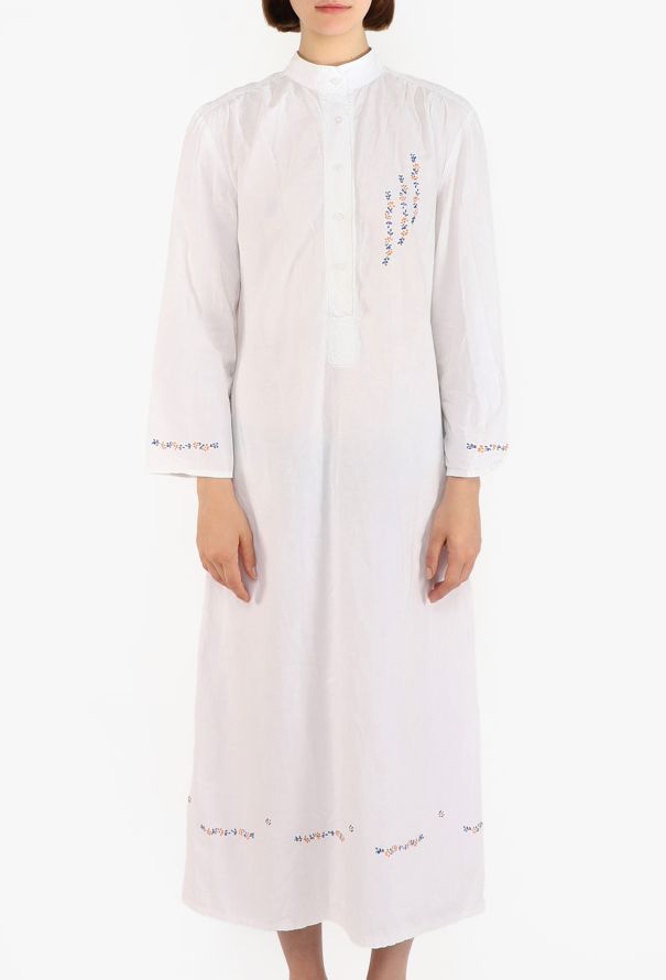 Embroidered Cotton Kaftan - 3