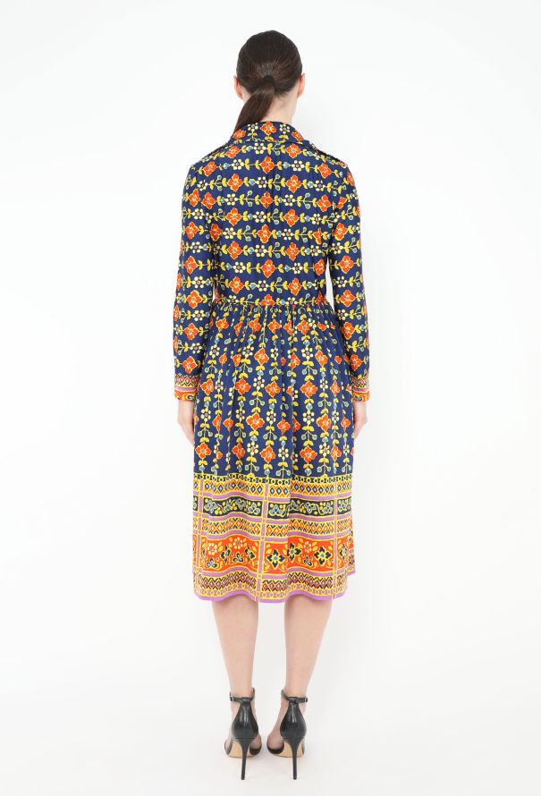 Oscar De La Renta COLLECTOR 1971 Printed Jersey Dress - 5