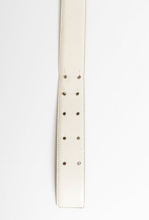 ICONIC Moschino '90s Metallic Logo Belt - 10