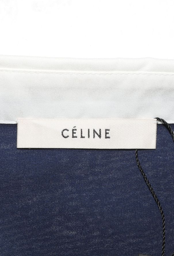 Céline Bicolor Chiffon Tunic - 5