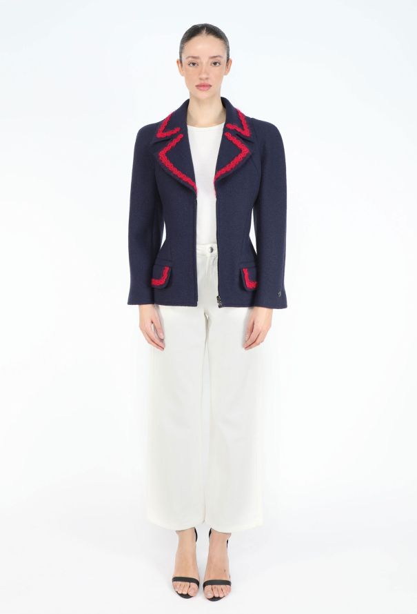 Chanel RARE F/W 1997 Felted Passmenterie Jacket - 4