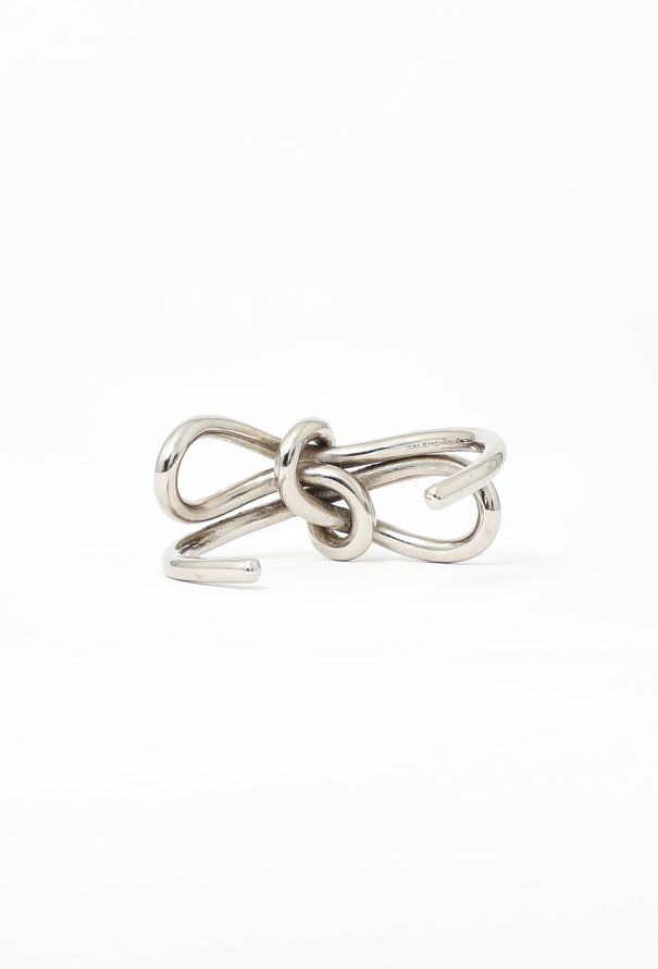 Balenciaga F/W 2013 Metallic Bow Bracelet - 4