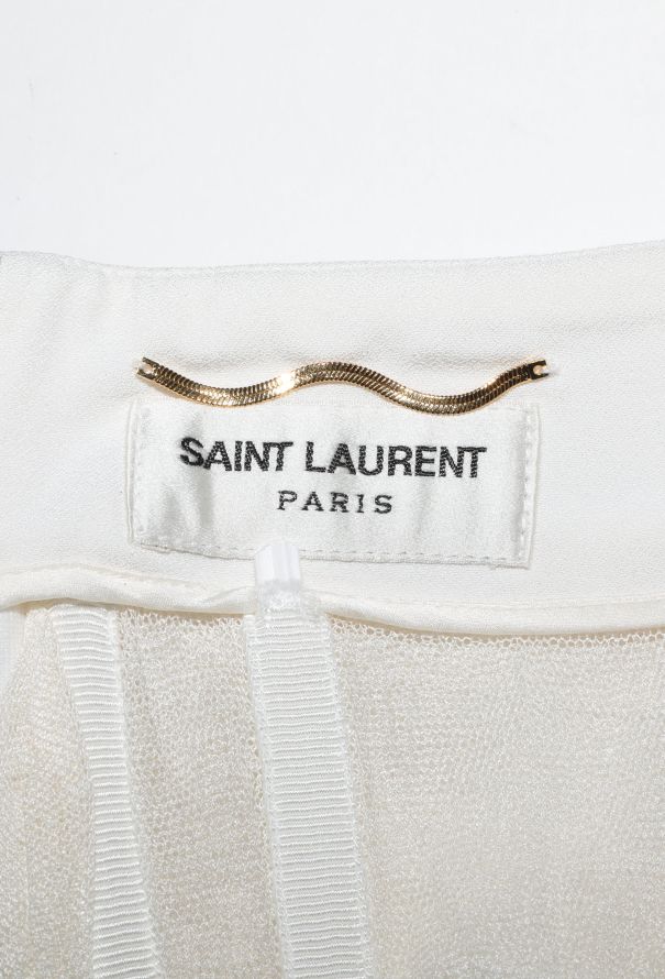 Saint Laurent Resort 2022 Crêpe Bustier Dress - 6