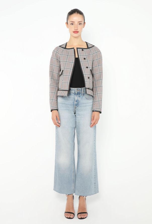 Balenciaga Pre-Fall 2008 Houndstooth Jacket - 4