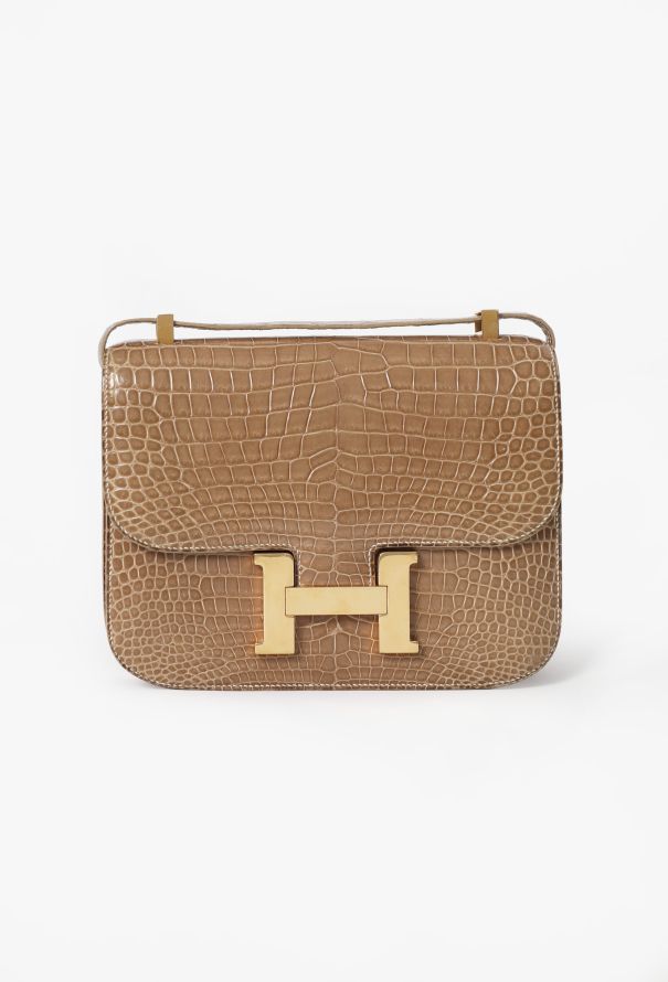 Hermès Ficelle Porosus Constance 24, 1993 - 1