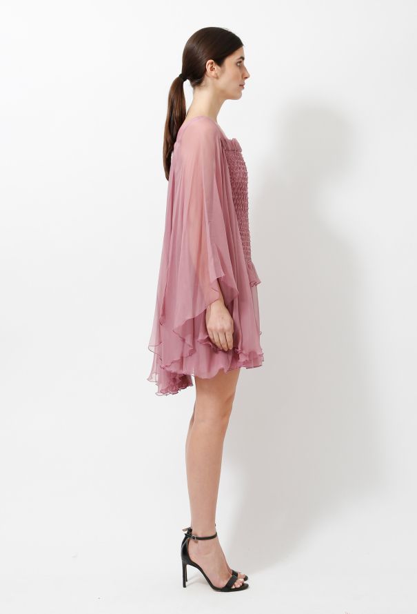 Rodarte F/W 2014 Chiffon Smock Dress - 5