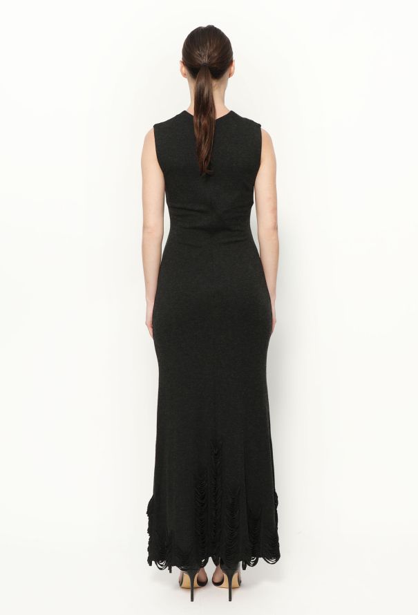Jean Paul Gaultier Rare F/W 1998 Distressed Maxi Dress - 4