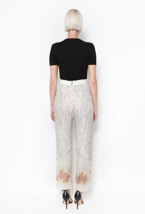 Rodarte S/S 2016 Sequin Fringe Trousers - 4