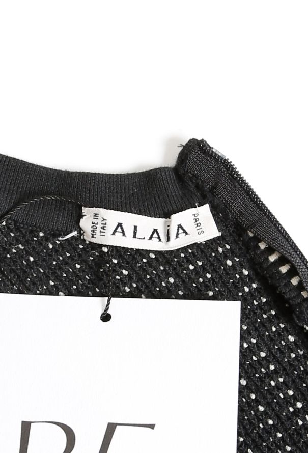 Alaïa Collector S/S 1990 Dotted Bodycon Dress - 6