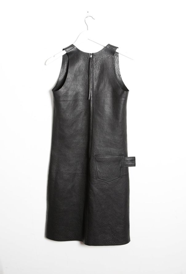 Bottega Veneta Pre-Fall 2019 Leather Shift Dress - 7