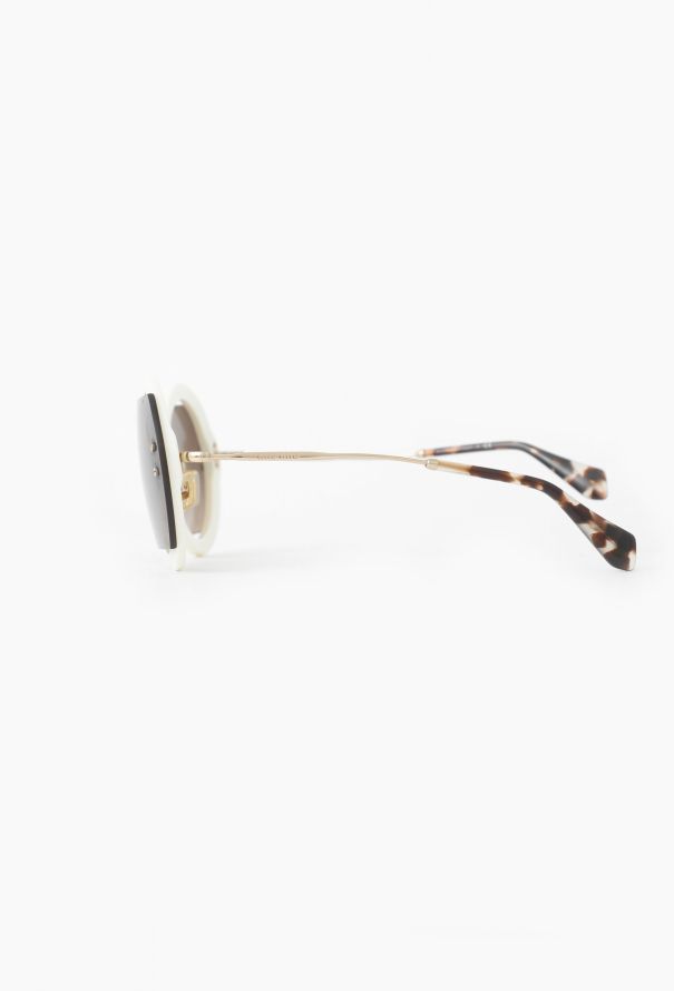 Miu Miu 2018 Evolution Cut-Out Sunglasses - 5