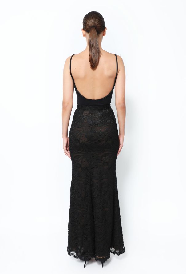 Emilio Pucci Floral Lace Flared Skirt - 3