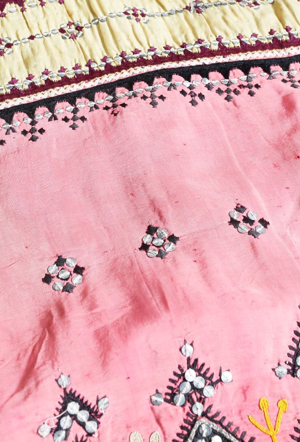 World Treasures Vintage Hand Embellished Indian Dress - 7
