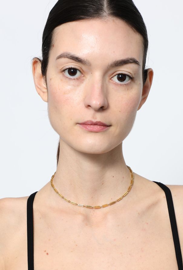 Vintage Fine Jewelry Antique 18k Yellow Gold Chain Necklace - 2