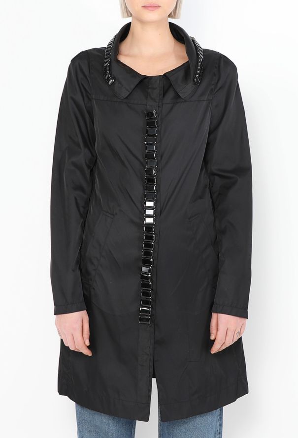 Prada Resort 2009 Embellished Nylon Jacket - 4
