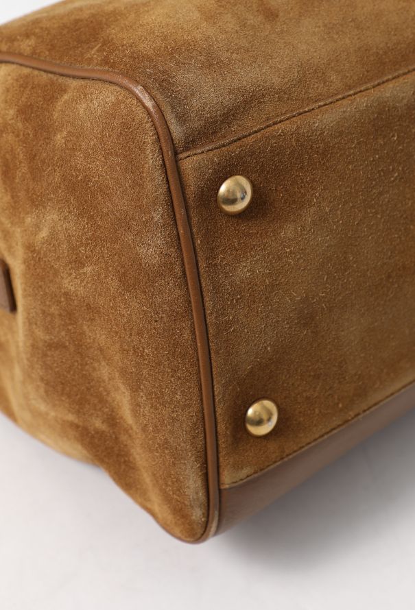 Saint Laurent Classic Tan Duffle 6 Bag - 9