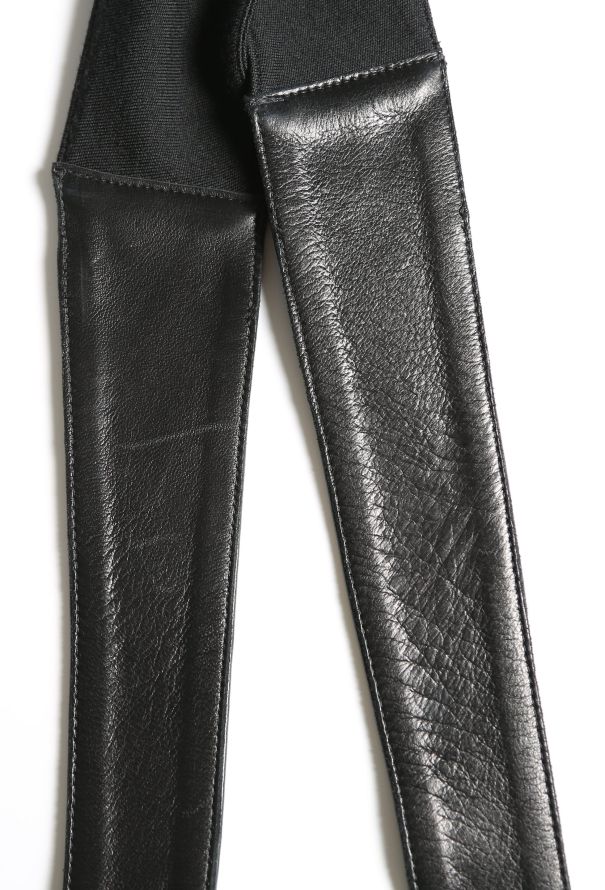 Alaïa Belted Turtleneck Knit Dress - 7