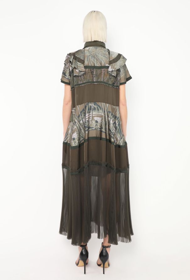 Sacai S/S 2020 x SunSurf Patchwork Dress - 5