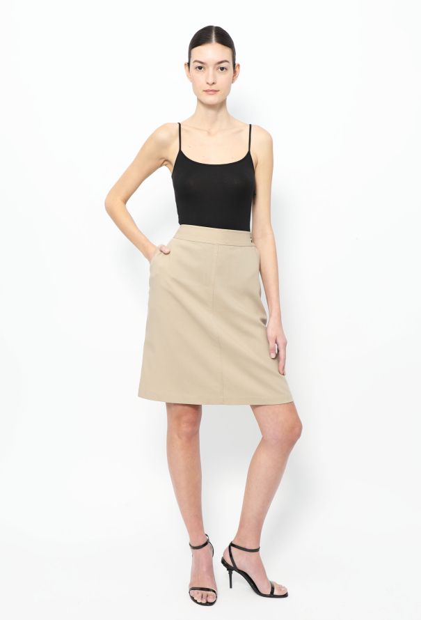 Chanel Classic A-Line 'CC' Skirt - 1