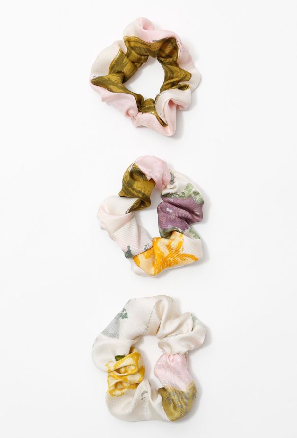 ReSee Atelier Handmade '90s Floral Print Scrunchie - 4