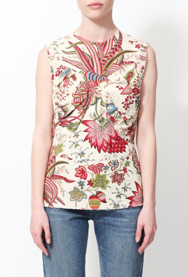 Balenciaga ICONIC S/S 2000 Wild Floral Top - 1