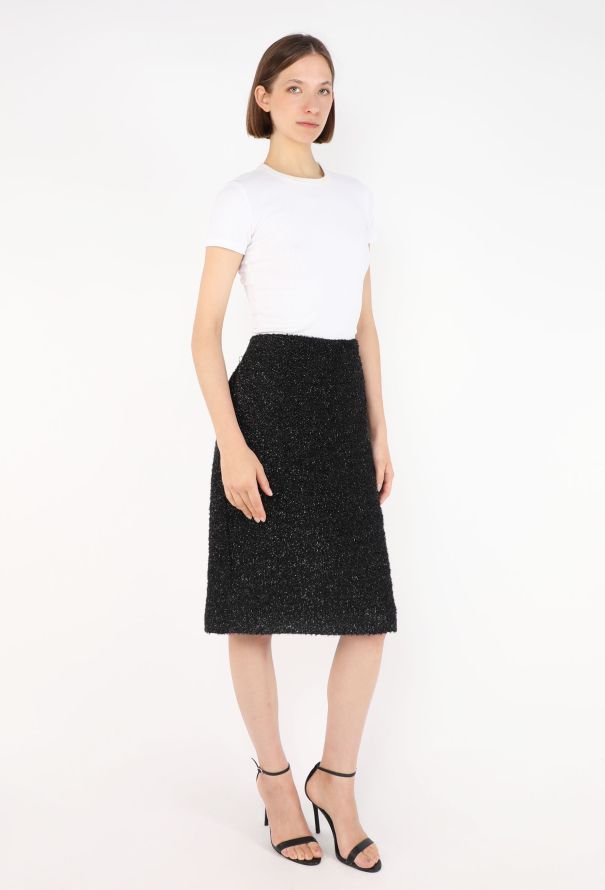 The Row Corinna Tinsel Skirt, F/W 2024 - 4
