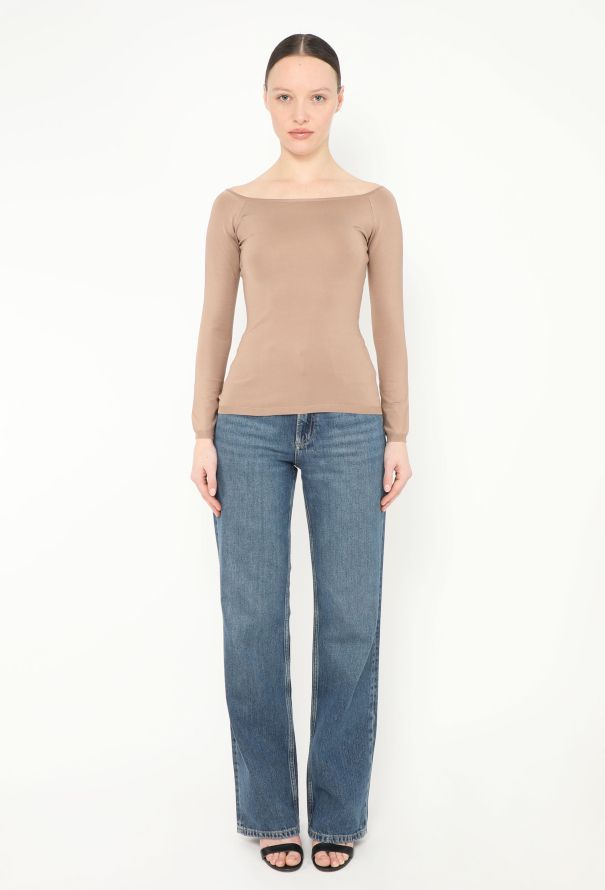 Valentino Ribbed Silk Top - 2