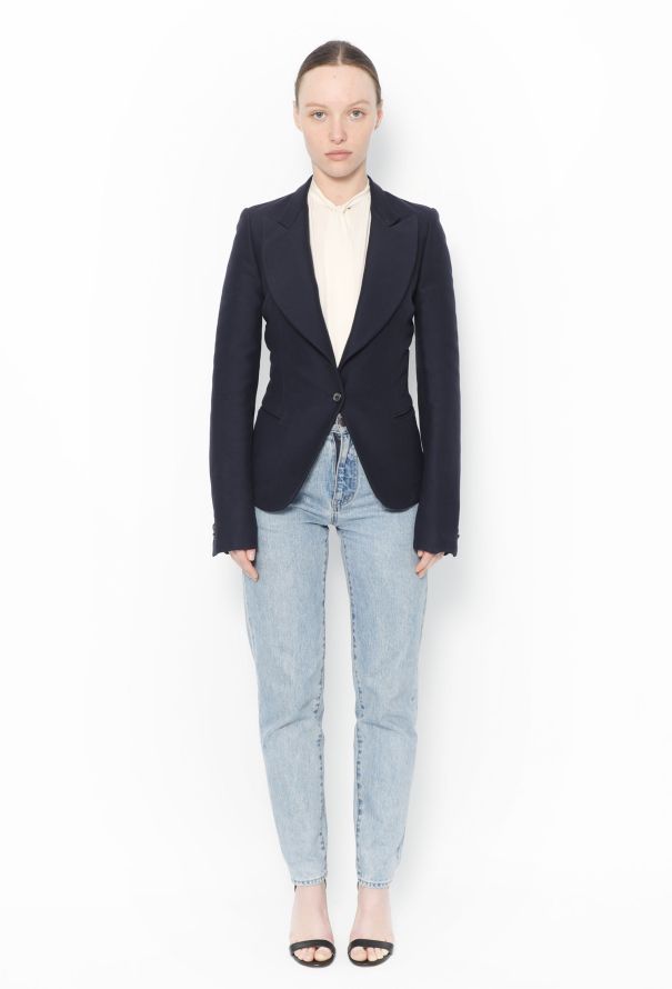 Balenciaga F/W 2003 Notched Blazer - 3