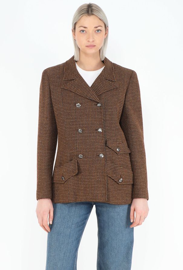 Chanel Notched Tweed Jacket, F/W 1997 - 5