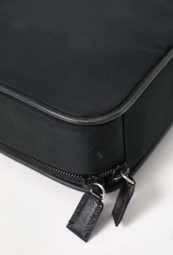 Prada Black Nylon Briefcase - 9