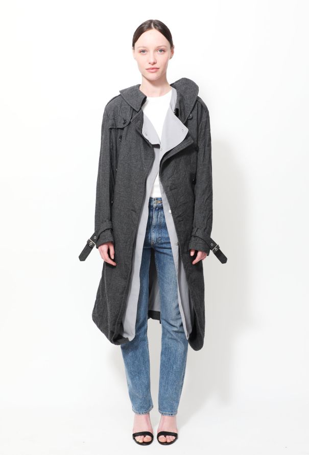 Junya Watanabe 2007 Belted Shirt-Trench Coat - 1