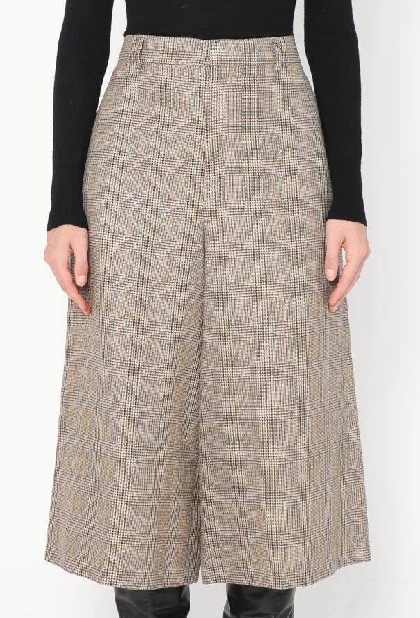 Céline 2019 Flared Prince of Wales Culottes - 5