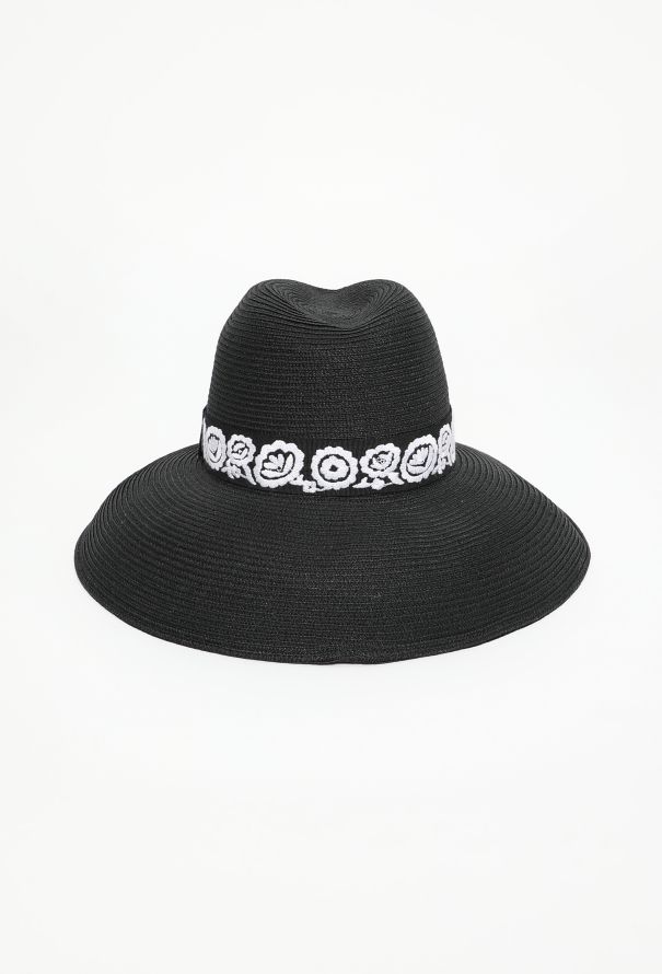 Dior Resort 2019 Embroidered Straw Hat - 4