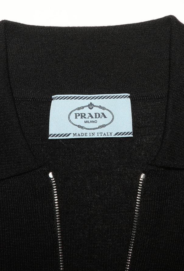 Prada 2019 Cashmere Zipper Polo - 4