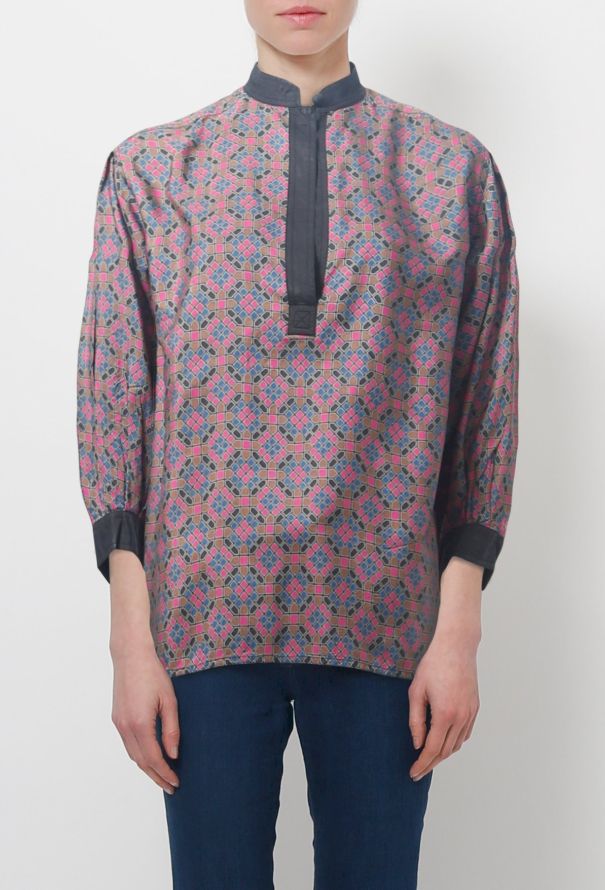 Saint Laurent 70s Mosaic Tunic - 2