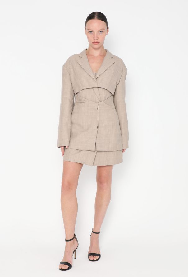 Jacquemus 2021 'La Montagne' Tailored Dress - 5