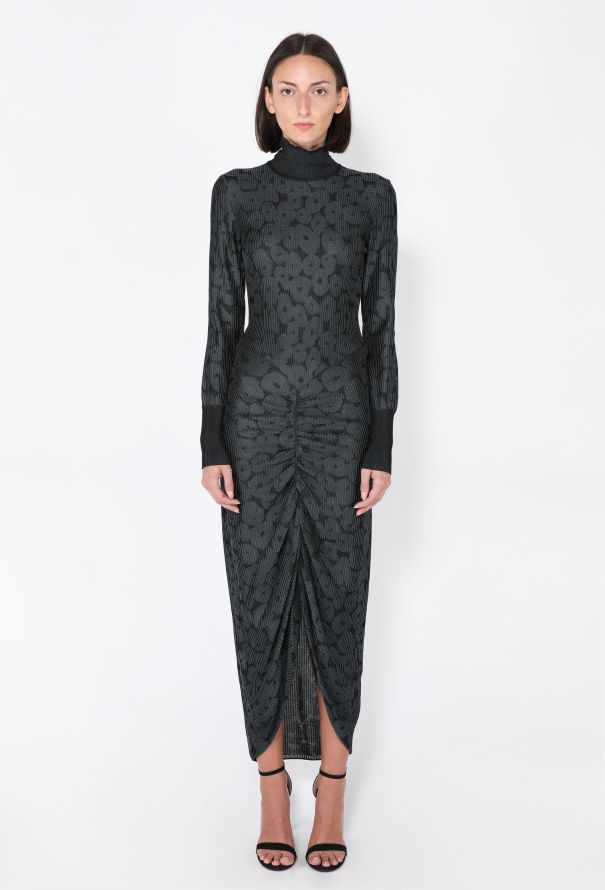 Alaïa Crinoline Jacquard Draped Dress, 2023 - 2