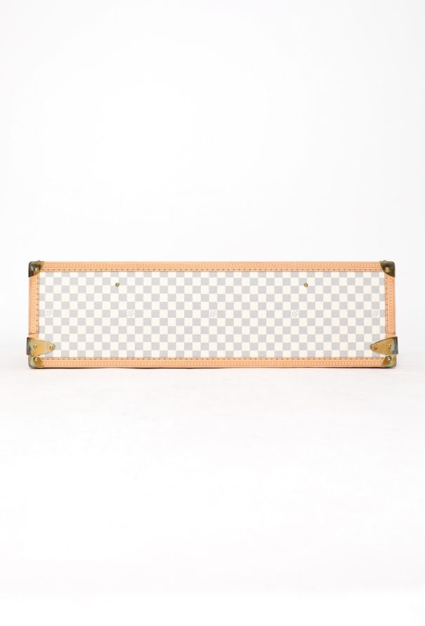 Louis Vuitton Rare Azur Alzer 75 Travel Trunk - 7
