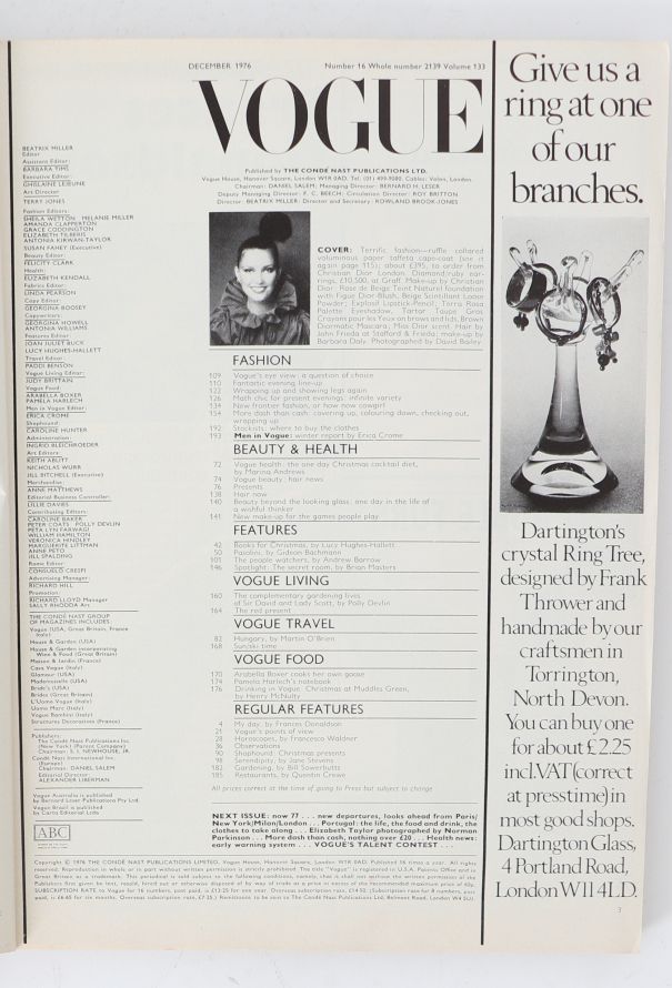 VOGUE UK 1976 David Bailey Holiday Set - 4