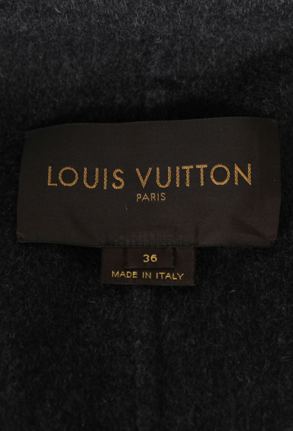 Louis Vuitton Felted Wool Peacoat - 8