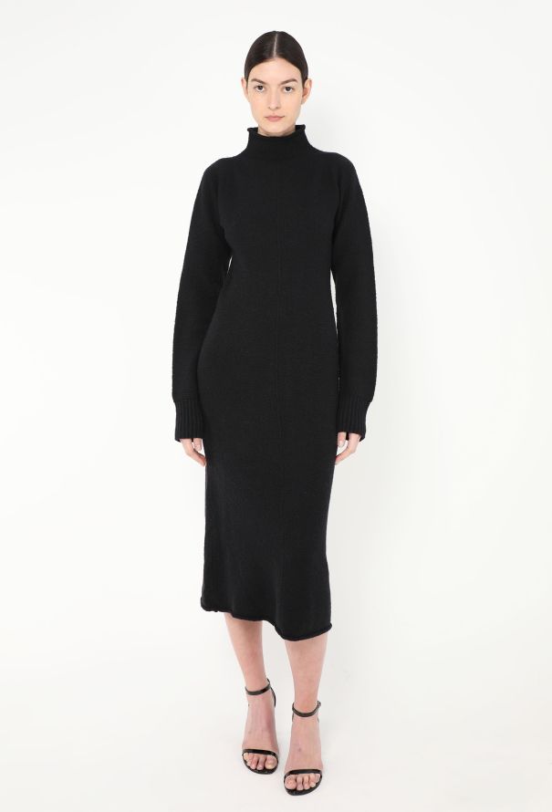 Céline Classic Turtleneck Knit Dress - 2