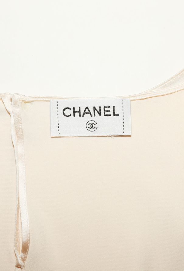 Chanel Silk Charmeuse Blouse - 5