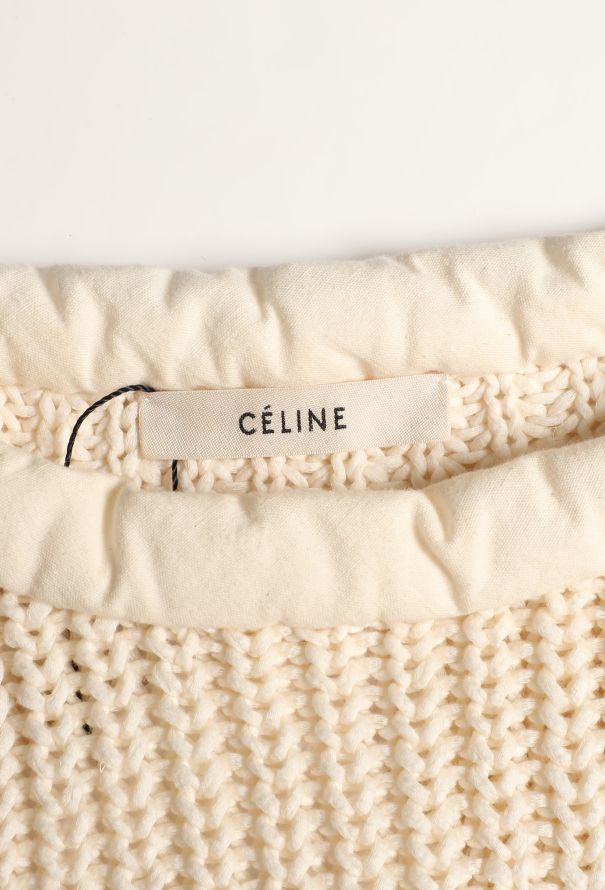 Céline Resort 2016 Cotton Knit Sweater - 5