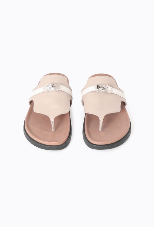 Hermès Empire Buckle Sandals - 3